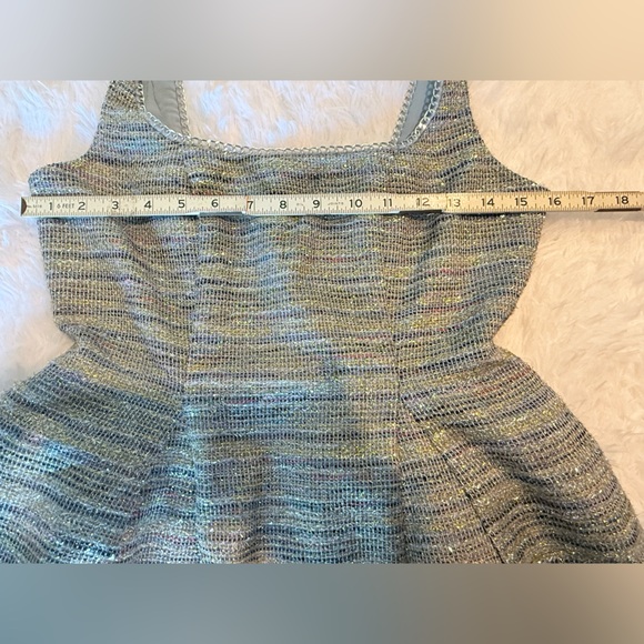 NWT By Anthropologie Sleeveless Tweed Mini Dress - M - NWT - Picture 9 of 16